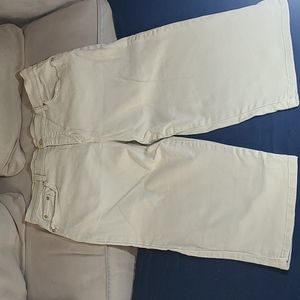 Tan Sonoma Capri jeans